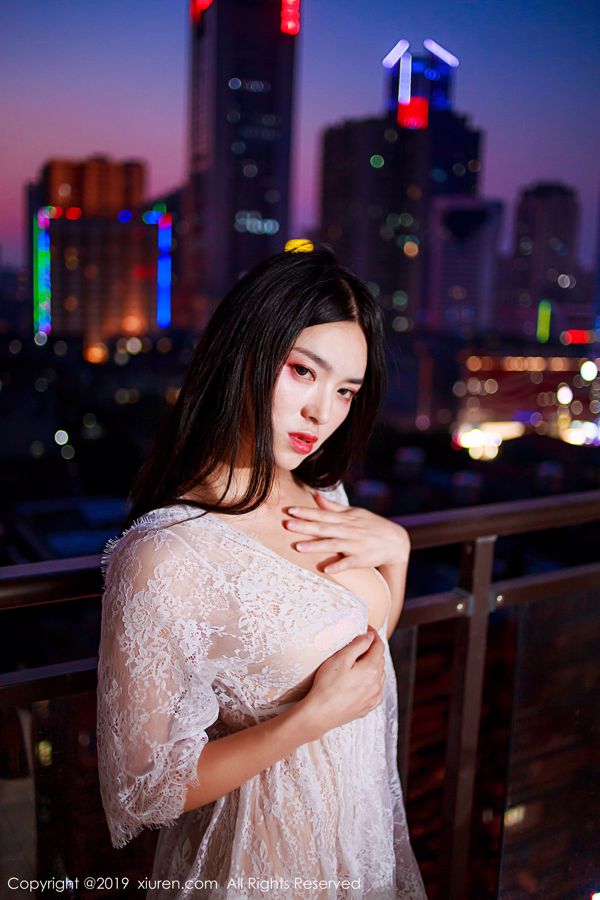 Jin Jingxi "The Exquisite Sexy of Hollow Underwear" [秀 人 XIUREN] No.1715