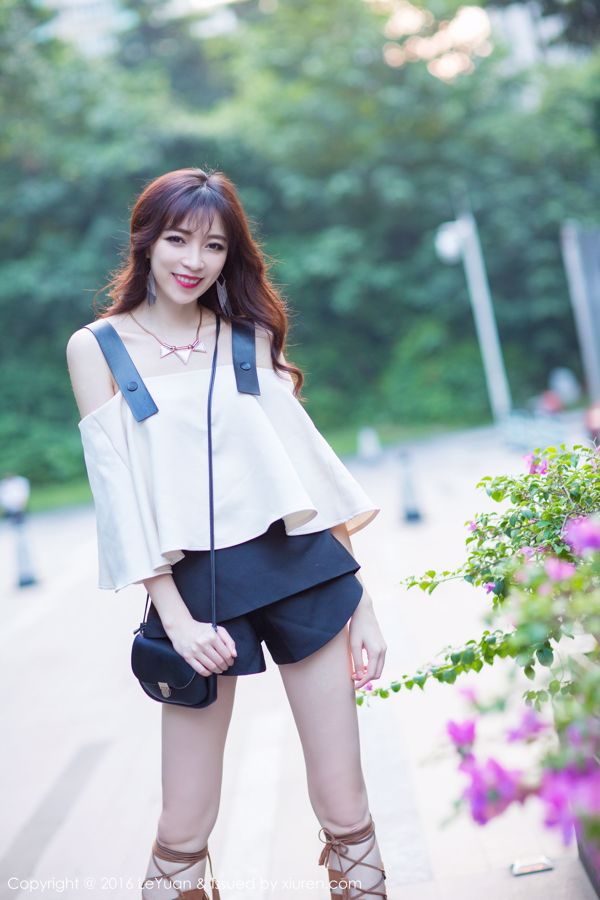 Chu Qi kiki / beibei maggie "섹시 스타킹 속옷"[스타 파라다이스 르 위안] Vol.008