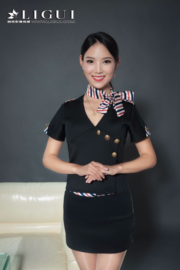 Modelo de perna Zhao Weila "Stewardess Silk Foot" [Ligui Ligui]