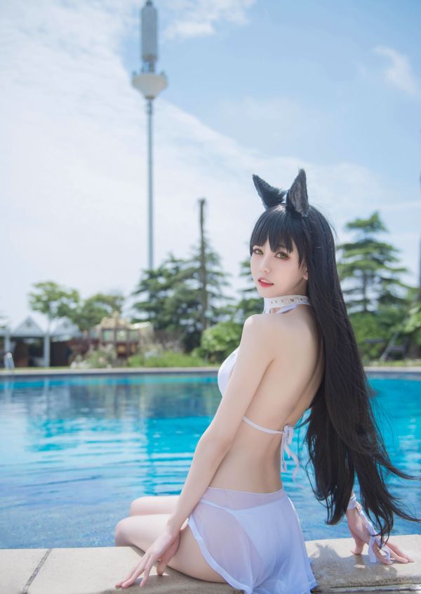 ネガティブな清「アタゴ水着」をCOSERする[COSPLAY特典]