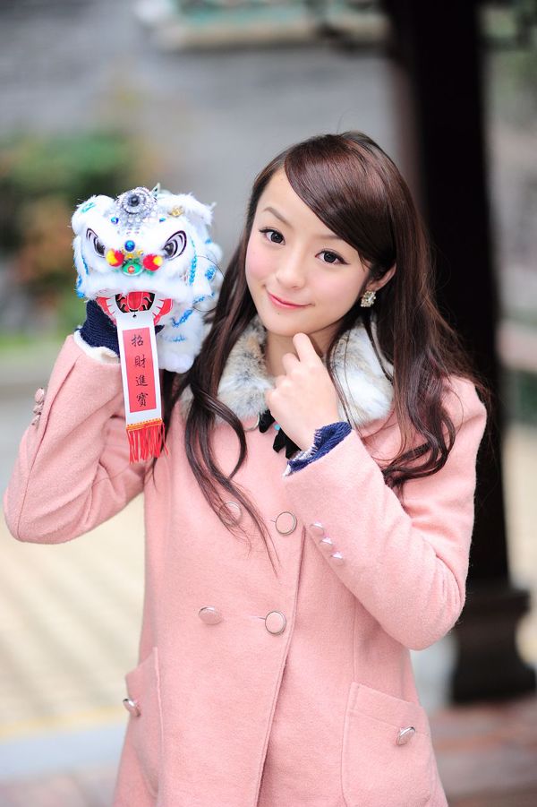 Hong Kong Beauty Jiao Er-Fresh e bellissime riprese all'aperto