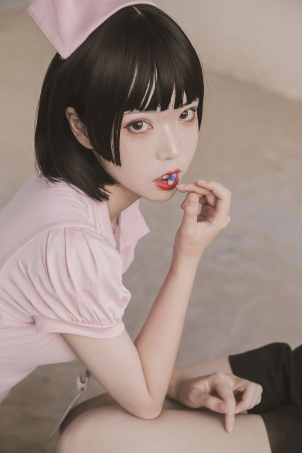 【福祉COS】可愛い女の子Fushii_Haitang-ナース