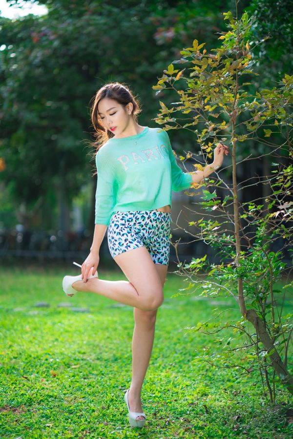 [Dea di Taiwan] Olivia An Liwei "Riprese all'aperto con NTU"